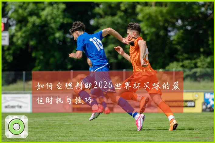 如何合理判断2026世界杯买球的最佳时机与技巧